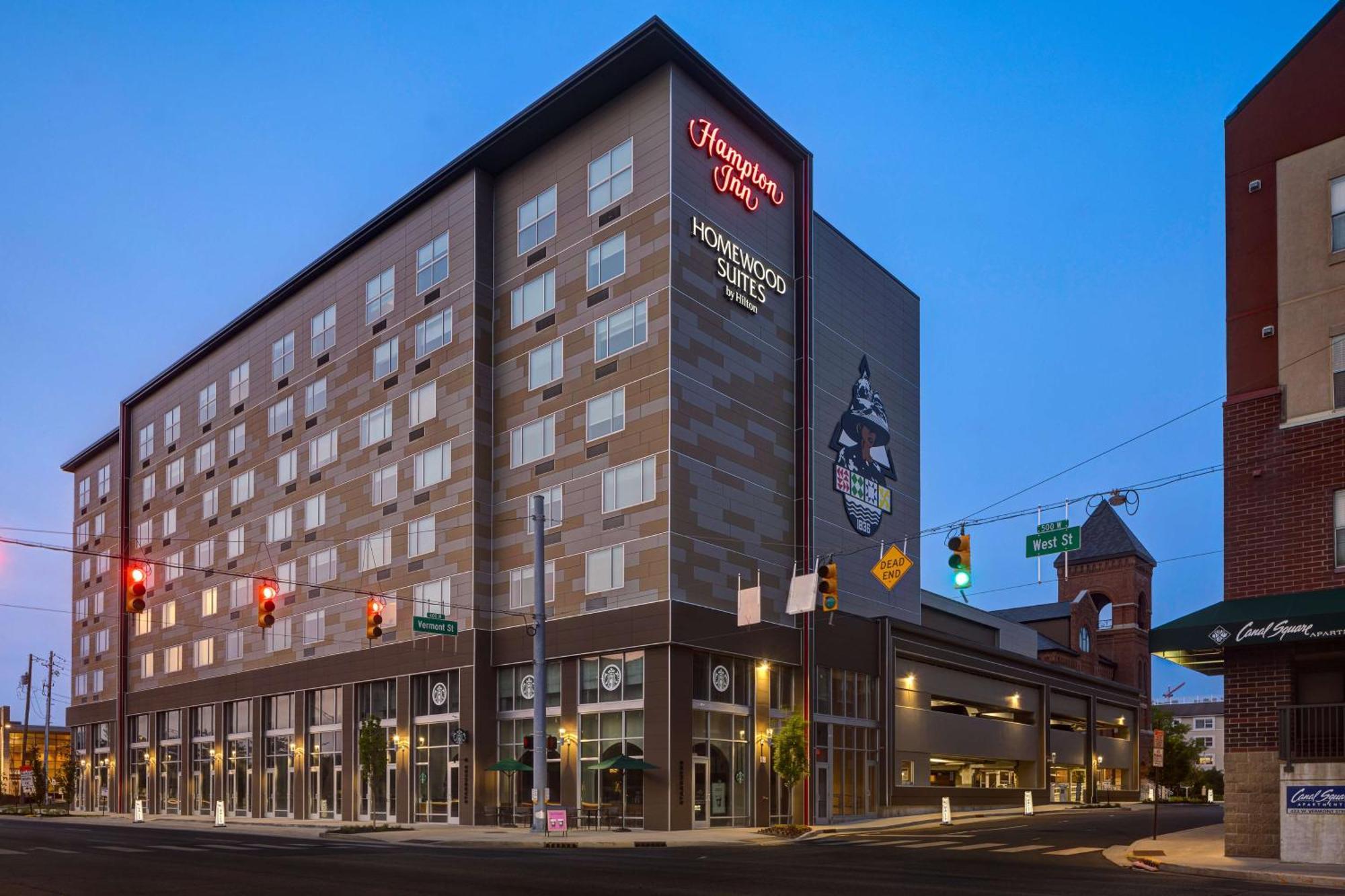 Hampton Inn Indianapolis Downtown Iupui Zewnętrze zdjęcie